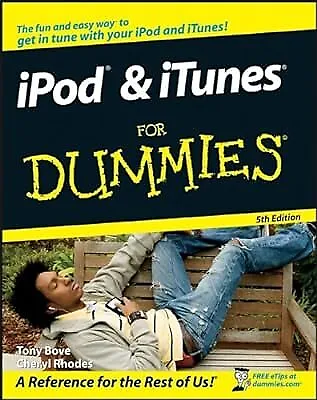 IPod And ITunes For Dummies Bove Tony & Rhodes Cheryl Used; Good Book • $24.61