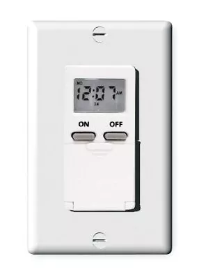 Digital Timer 7-Day Spst 120 V White • $35.88