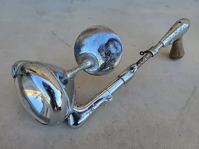 Old NASH Accessory Chrome Vintage Spotlight Assembly With Mirror FREE SHIPPING • $99.95