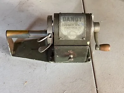 $125 • Buy Vintage Dandy Automatic Pencil Sharpener Co. Table Pencil Sharpener Patent 1919