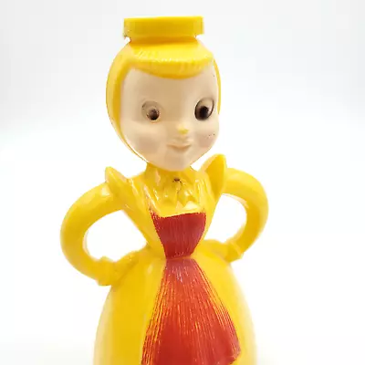 Vtg Merry Maid Plastic Ironing Laundry Clothes Sprinkler Yellow Bottle Reliance • $29.99