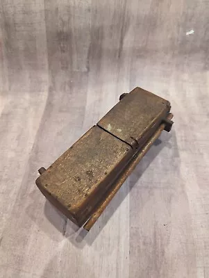 Vintage Folk Art Carved Wood Miniatures Small Coffin Casket 7  • $49.95