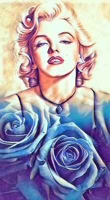 Marilyn Monroe Iron On Transfer For T-Shirt + Other Light & Dark Fabrics #10 • $5