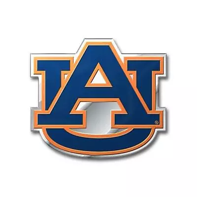 Auburn Tigers Die Cut Metal Auto Emblem [NEW] NCAA Car Truck Decal Sticker • $7.95