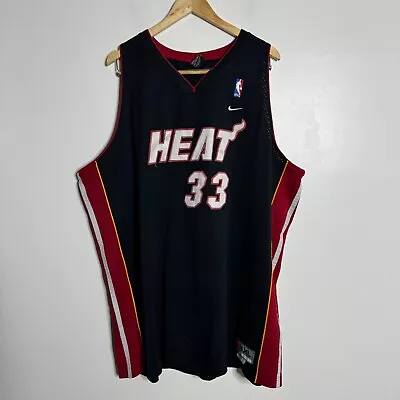 Alanzo Mourning Jersey Miami Heat Team #33 Size 4XL +2 Length • $44.99