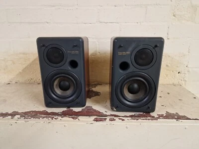 £24.95 • Buy Pair Of JVC SP-UXD88 Wooden HIFI Speakers Dynamic Axial-Drive Woofer System 