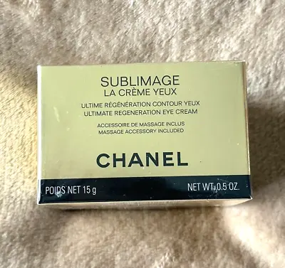 Chanel Sublimage La Crème Yeux Ultimate Regeneration Eye Cream 15g • £185