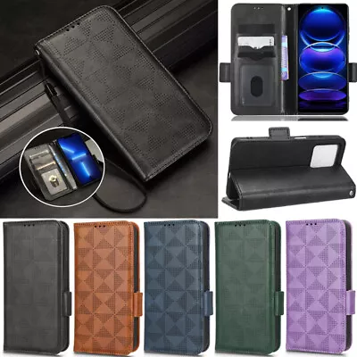 Matte Wallet Flip Case Cover For Xiaomi Redmi 12C A2+ A1 Note 12 Note 12 Pro 4G • $15.48