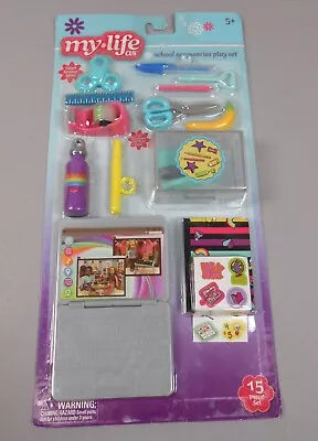 My Life As School Accessories Play Set (15 Piece Set) New In Package • $18