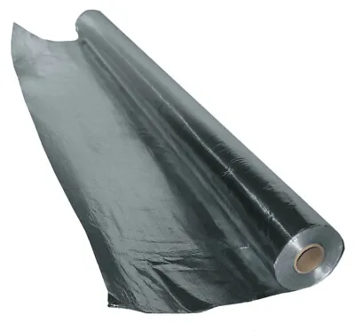 Radiant VAPOR Barrier SOLID Insulation Roll ALUMINUM FOIL HEAT SHIELD 4X25FT • $38.88