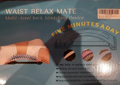 WAIST RELAX MATE Multi Level Back Stretching Device Relieve Chronic Pain NIB • $13.79