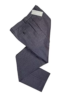 Classic Black Grey Trouser Stripe Wedding Dress Morning Suit Masonic Mens New • £79