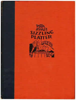 $25 • Buy VINTAGE Peter Arno's SIZZLING PLATTER (1949) Humor Cartoons NEW YORKER Sketches