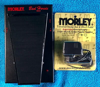 Morley Bad Horsie Wah Wah Pedal Lightly Used W/ Ac Power Adapter Free Shipping • $120