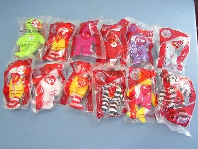 McDonalds 2004 Beanie Babies  Set OF 12 NIP • $19.99