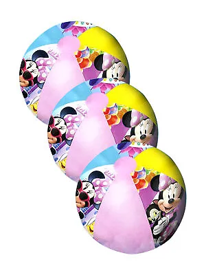 Minnie Mouse Kids Inflatable Beach Ball 3-Pack • $14.99