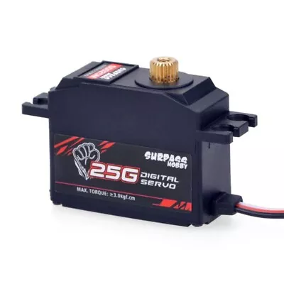 Mini Digital Servo 25G Metal Gear For RC Auto Car Boat Robot Airplane • $14.99