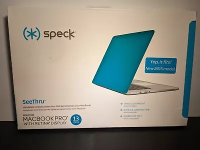 NEW Speck Smartshell Case Macbook Pro W/ Retina Display 13 Inch Calypso Blue • $18.50