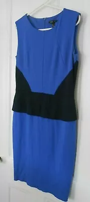 Vintage MNG Blue Career Dress M Knit  • $11.20