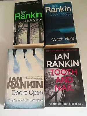 Ian Rankin Collection  4 Paperbacks Free Postage Nice Collection • £10