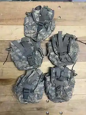 Lot Of 5 ACU UCP 1 Quart Canteen General Purpose GP Pouch MOLLE II VGC • $14.90