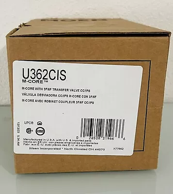 MOEN M-CORE 1/2 In. Mixing Valve With 3 Or 6 Function Integrated Transfer Valve • $139.99