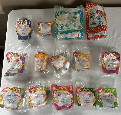 Toy Story 2 McDonald's Happy Meal Toys - 1999 - Lot Of 14- All Sealed! • $28.99