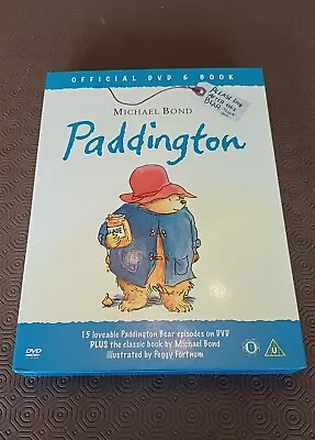 Paddington Bear Official DVD And Book Used But Very Good • £4.50
