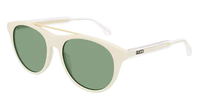 $331.51 • Buy Gucci Sunglasses GG0559S  005 Ivory Green Man