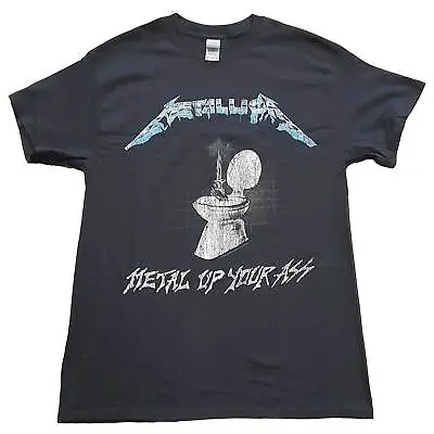 Metallica - Metal Up Your Ass T-Shirt  SIZE - L • £11