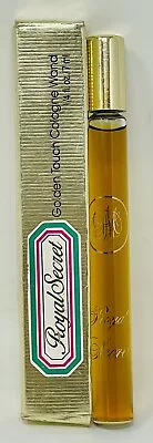 Vintage Royal Secret Germaine Monteil Cologne Wand 0.25 Fl Oz/7ml ~ Old Formula • $124.95