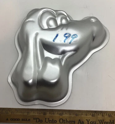 $9.99 • Buy Vintage Wilton 1976 Pluto The Dog  Metal Cake Pan Baking Mold Walt Disney