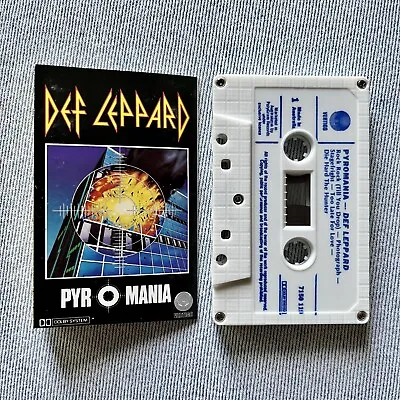 Def Leppard - Pyromania Cassette 1983 Australian Release Free Postage • $32.95