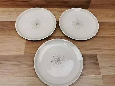 3 X Royal Doulton Morning Star 8.25  Salad / Dessert Plates - Look Unused • £13.99