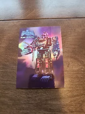 Nice 1995 Fleer Ultra Mighty Morphin Power Rangers Ninja Megazord Foil • $16.86