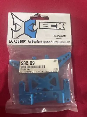 ECX331001 Aluminum Rear Shock Tower Circuit Ruckus Torment (Blue) • $22
