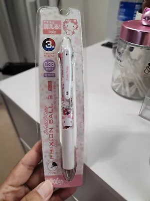 Hello Kitty Pen With 3 Colors Ink Blue/black/red/ 3 In 1! From Japan! • $16