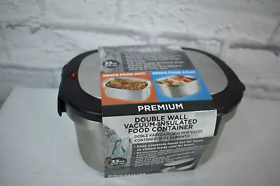 Premium Double Wall Vacuum Insulated Food Container 33oz - NEW • $21.24