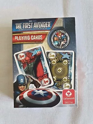 Captain America Playing Cards - Still Sealed And Never Used • £4