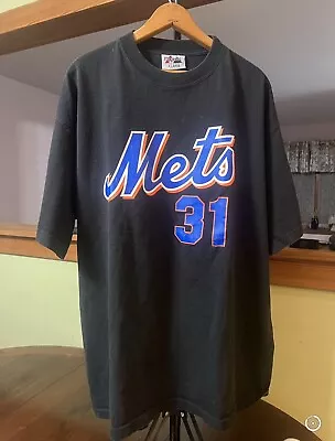 Y2k Vintage - Majestic - New York Mets - Mike Piazza Shirt - Mens XL + Care Pack • $24.99