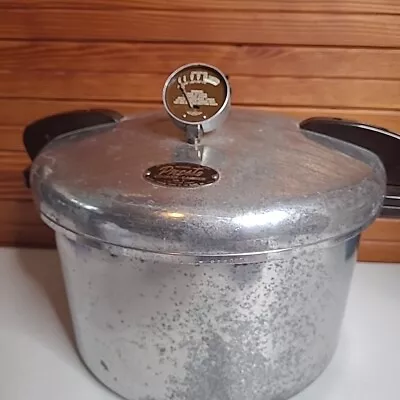 Vintage Pressure Canner National 16-Qt Cooker No7 W/Accessories • $44