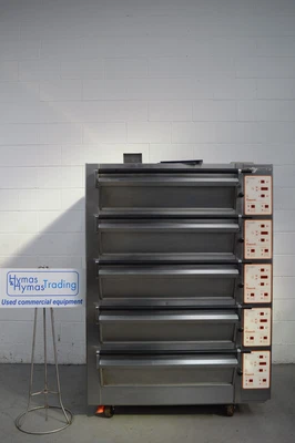 2018 Model Tom Chandley CPMK5526 5 Deck Oven 400V FULLY WORKING Great Condition • £12430