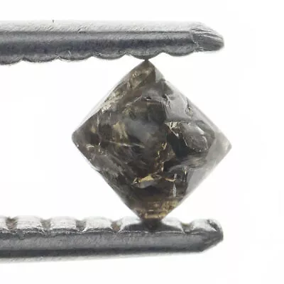 Octahedron Rough Natural Loose 0.38 Carat Light Brown 3.65X3.03X3.19MM Diamond • $31