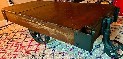 Lineberry Cart Coffee Table • $200