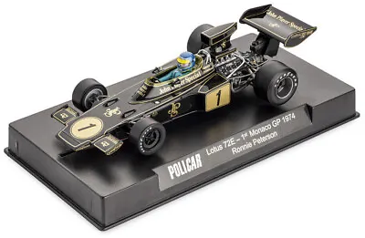 $64.99 • Buy Slot It Policar Lotus 72E - Ronnie Peterson - 1974 Monaco 1/32 Slot Car CAR02G
