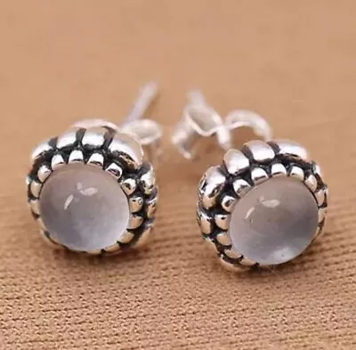 £8.99 • Buy Genuine Pandora Crystal April Birthstone Earrings 
