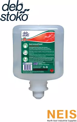 DEB STOKO InstantFOAM Alcohol Hand Sanitiser (Capacity Var.) - 99.999% Effective • $55.95