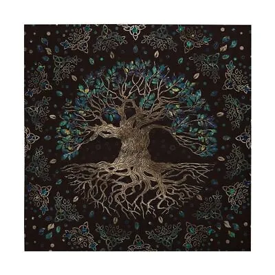 £13.43 • Buy Pendulum Witchcraft Tree Of Life Tarot Tablecloth Altar Cloth Pagan Spiritual