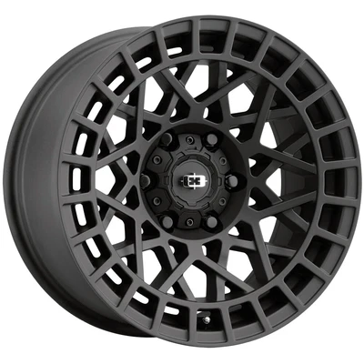 $155.99 • Buy Vision 349 Savage 17x8 5x100 +40mm Satin Black Wheel Rim 17  Inch
