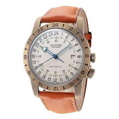 Glycine Men's GL0415 Airman The Chief 40mm Automatic Watch • $649